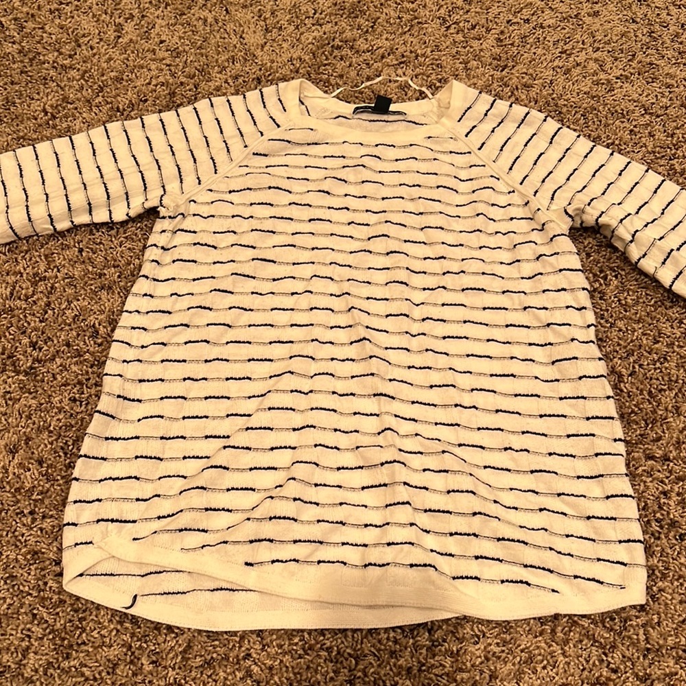 Karen Scott Striped Sweater